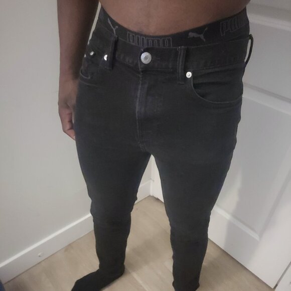 Black H&M Noir Jeans – Men’s Size 34/32 – Like New - Picture 1 of 10